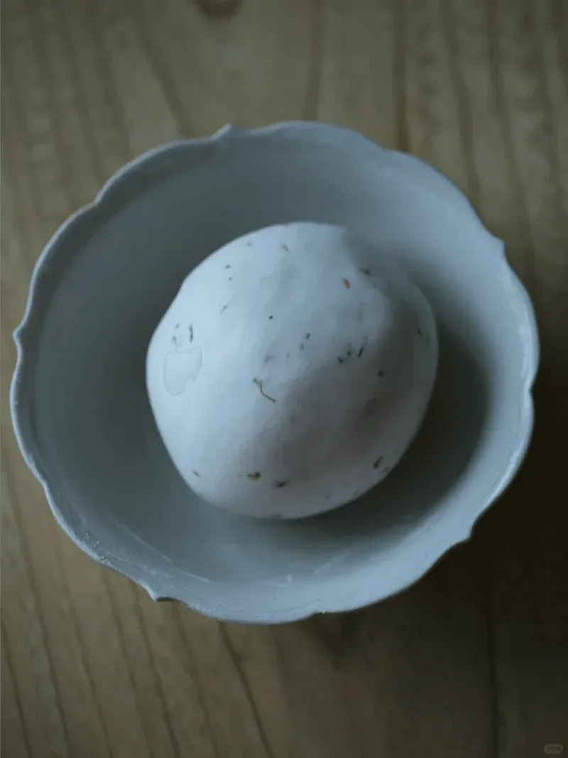 Mixing Ingredients for Mochi