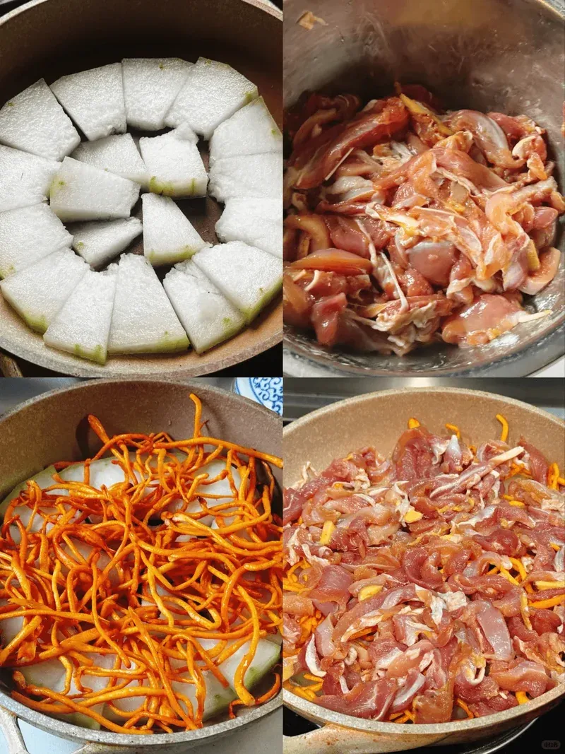 Ingredients for Sauna Chicken