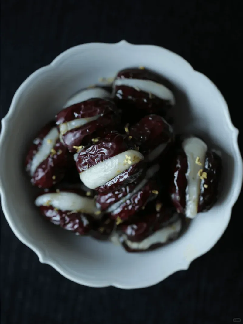 Celebrating the Chill: Crafting Osmanthus Mochi Red Dates