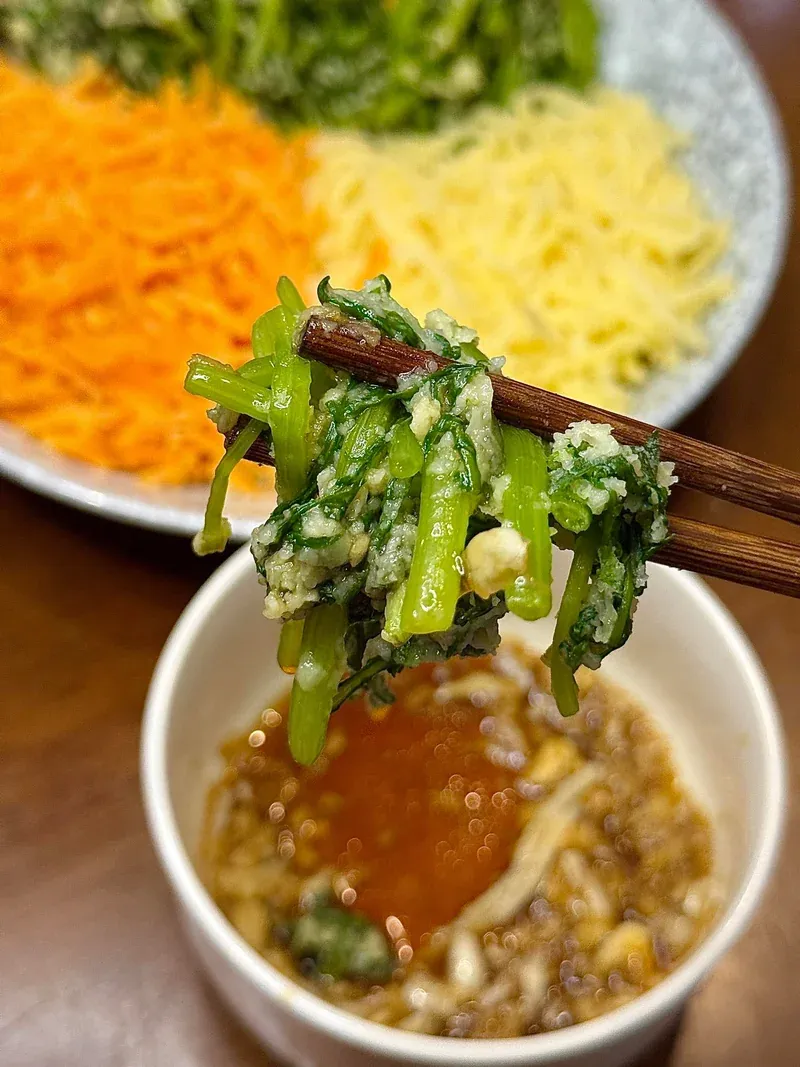 Garlic Dressing for Henan Steamed Vegetables