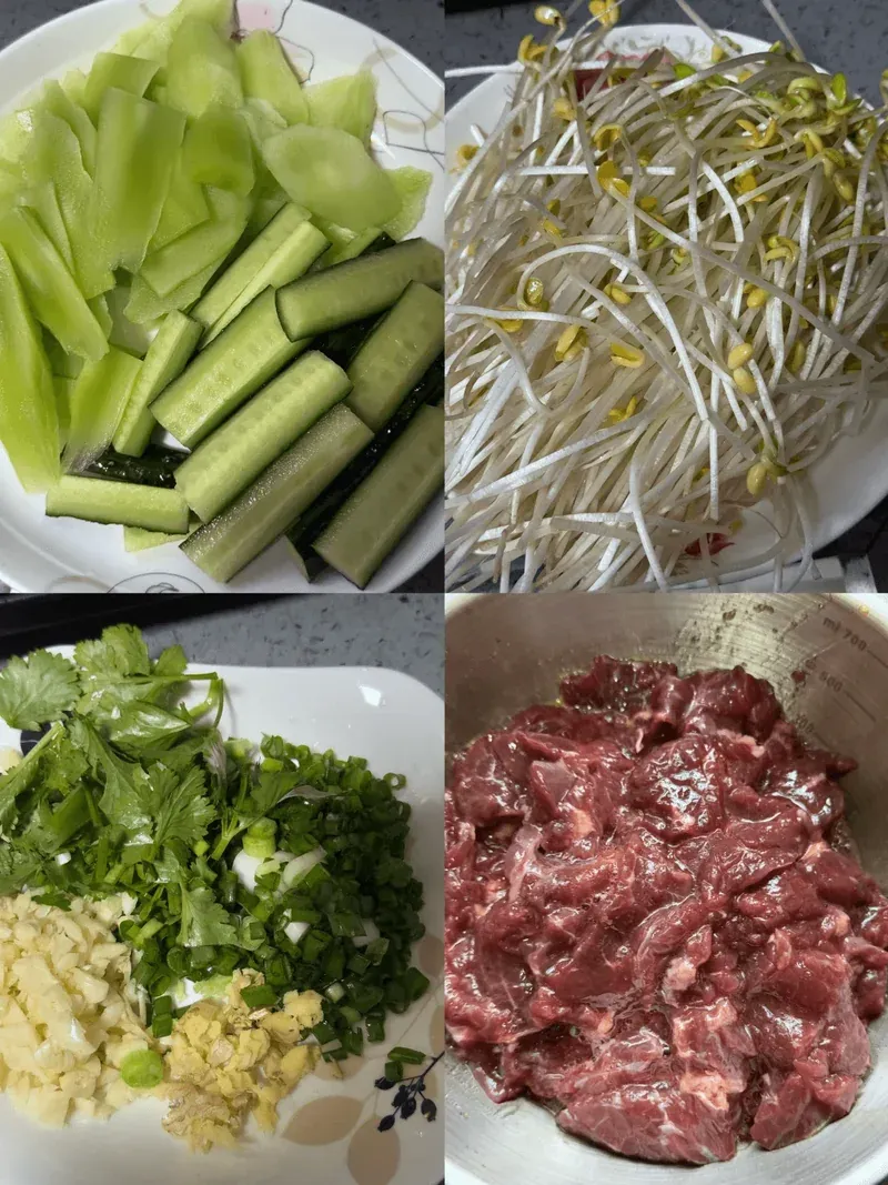 Crisp vegetables blanched to perfection